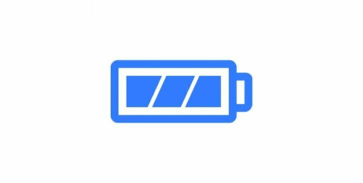 Picto battery blanc 1